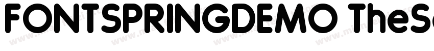 FONTSPRINGDEMO TheSe字体转换